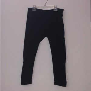 Black Zella crop pants
